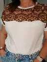 Camisetas encaje 